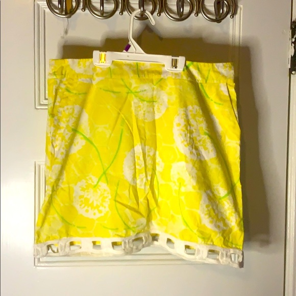 Yellow lily Pulitzer skirt! - Picture 1 of 6